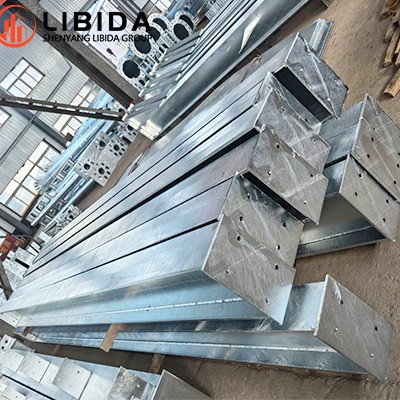 Affichage de la production : structure en acier galvanisé pour le projet d'en...